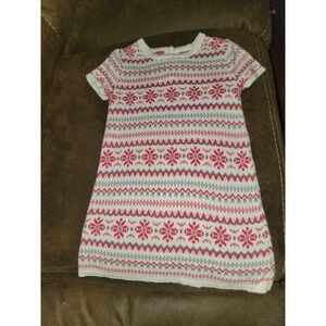 Gymboree layette line ho ho ho shop Christmas holiday sweater dress 18 24 months
